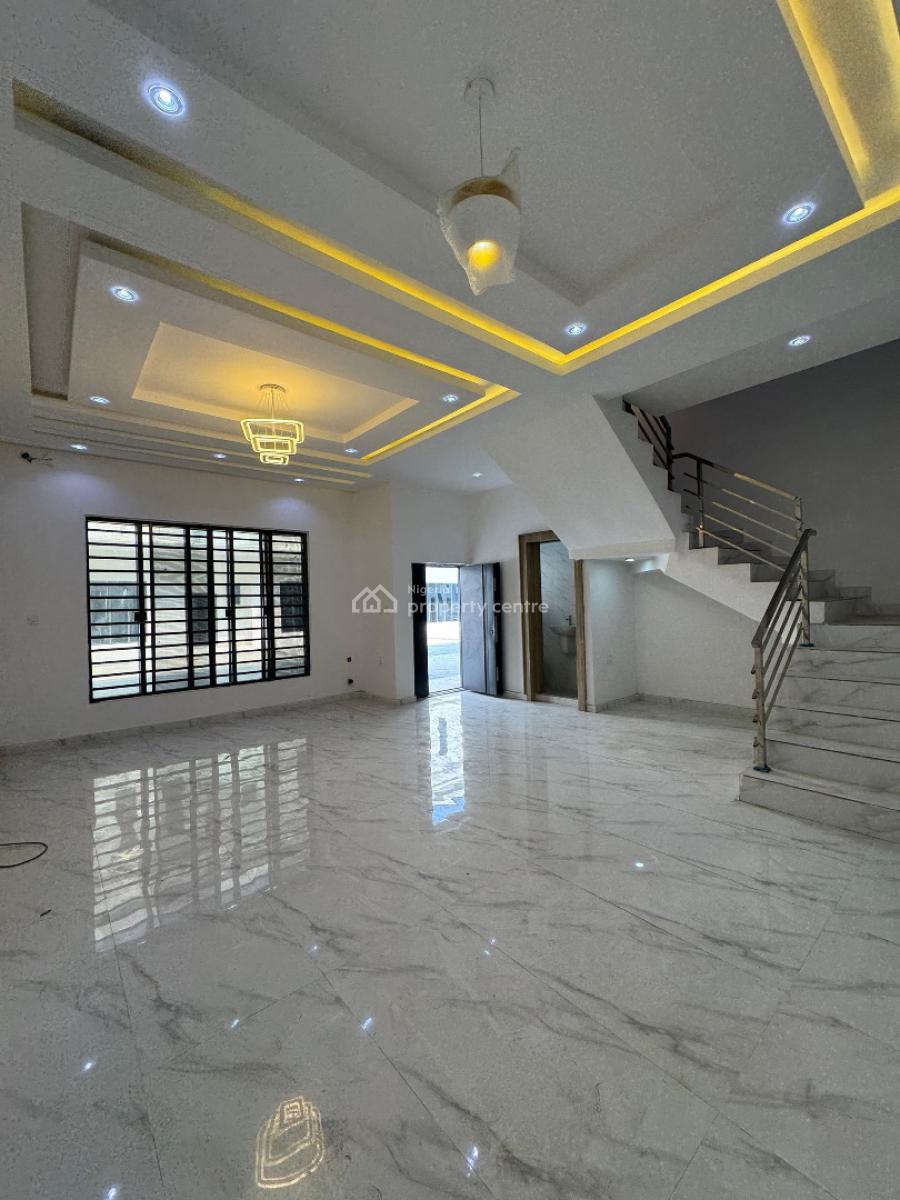 Elegant 4 Bedroom Terraced Duplex Located in The Peaceful Neighborhood, Abraham Adesanya, Ibeju Lekki, Lagos, Terraced Duplex for Sale