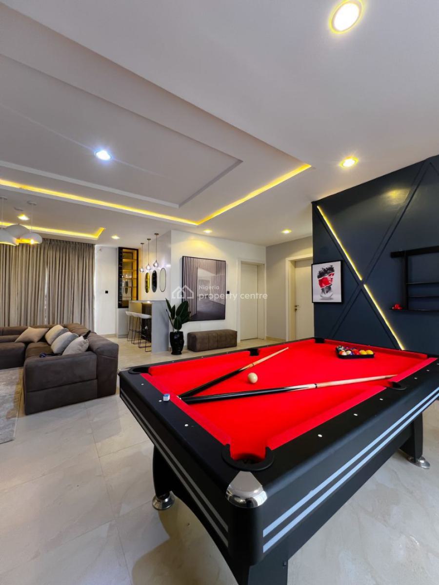 3 Bed Automated Smart Home + Pool + Gym, No. 7 Rockdrive, Lekki Phase 1, Lekki, Lagos, Flat / Apartment Short Let
