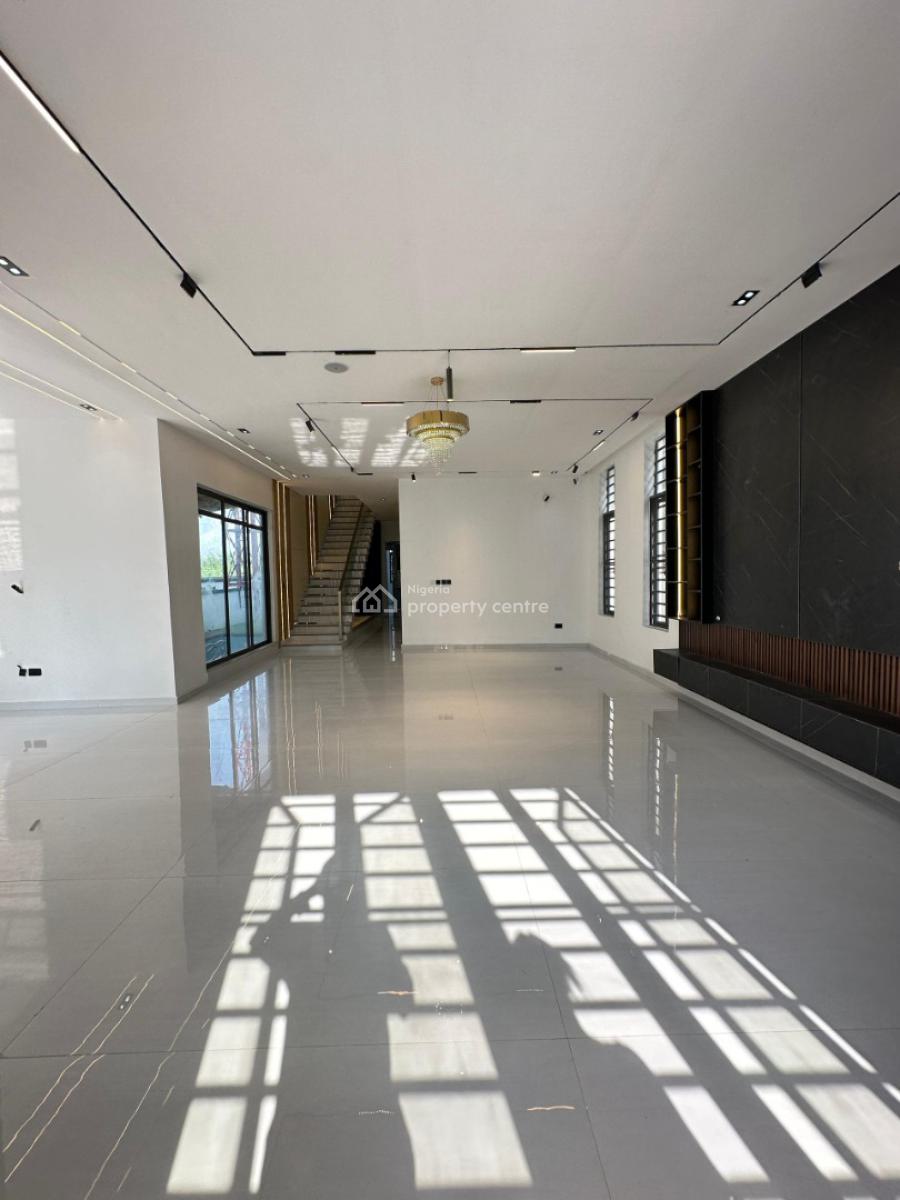 Exquisite Spacious 5 Bedroom Fully Detached Duplex with Bq,cinema, Chevron Estate, Lekki, Lagos, Detached Duplex for Sale