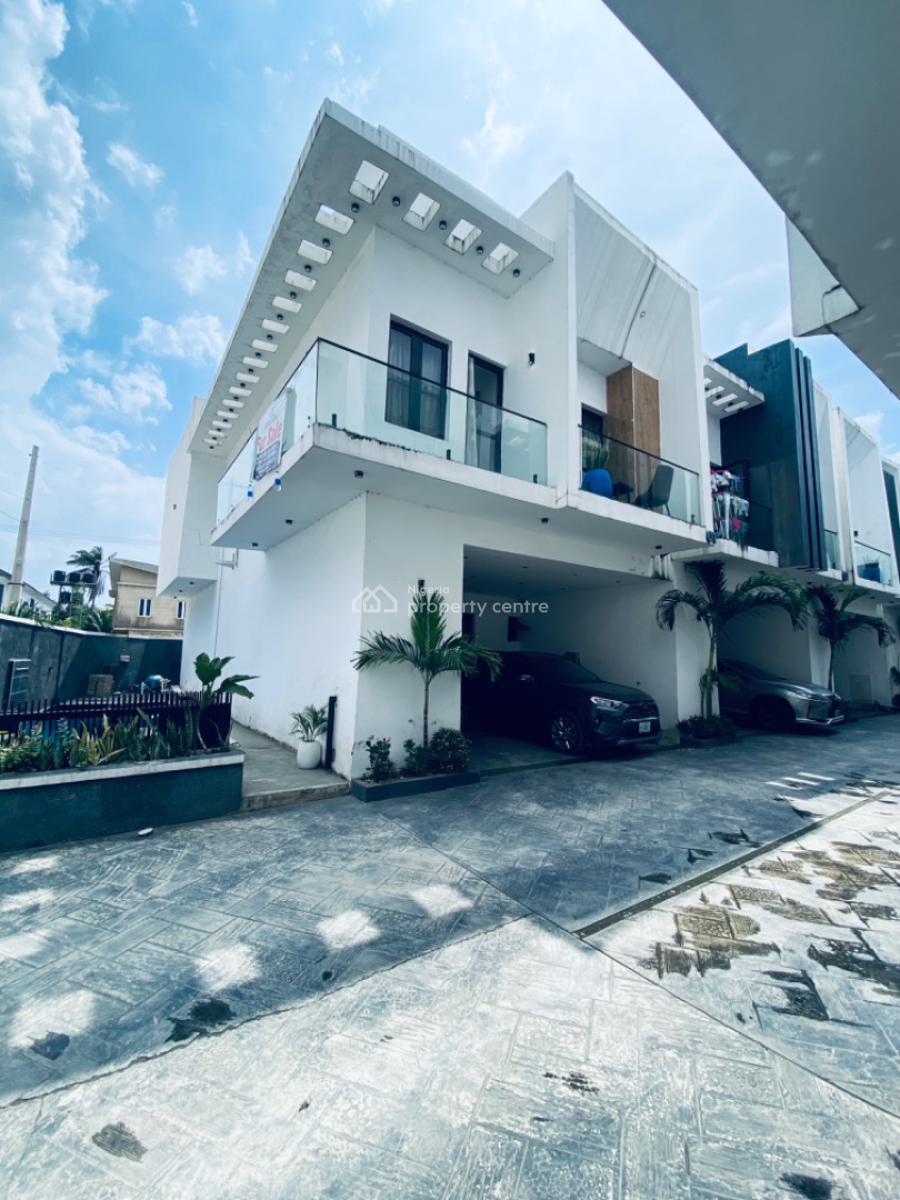 Furnished/unfurnished 4 Bedrooms Semi Detached Duplex, Orchid Road Lekki, Lekki Phase 2, Lekki, Lagos, Semi-detached Duplex for Sale