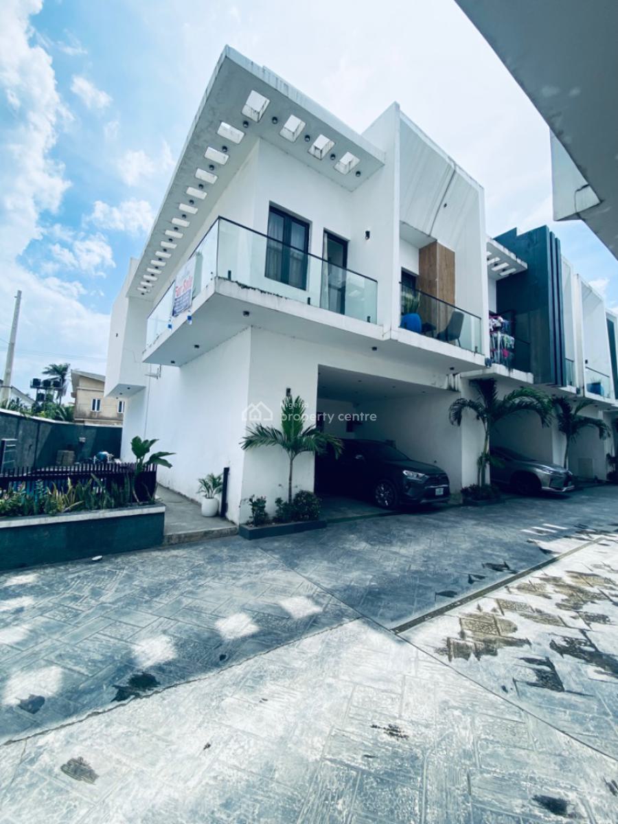 Furnished/unfurnished 4 Bedrooms Semi Detached Duplex, Orchid Road Lekki, Lekki Phase 2, Lekki, Lagos, Semi-detached Duplex for Sale