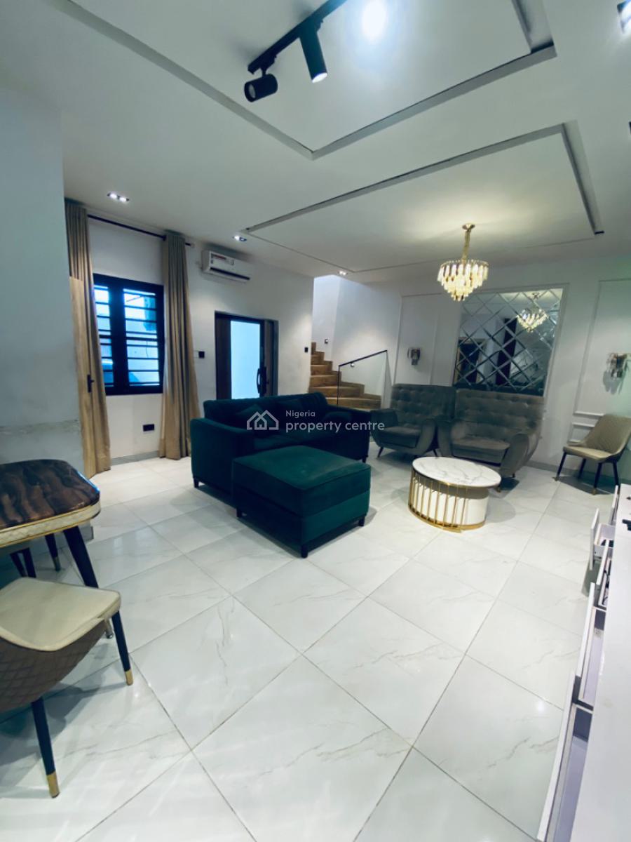 Furnished/unfurnished 4 Bedrooms Semi Detached Duplex, Orchid Road Lekki, Lekki Phase 2, Lekki, Lagos, Semi-detached Duplex for Sale