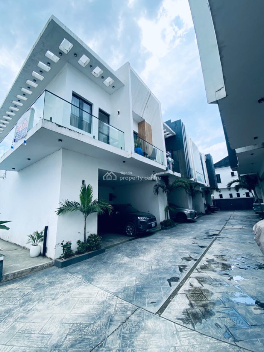 Furnished/unfurnished 4 Bedrooms Semi Detached Duplex, Orchid Road Lekki, Lekki Phase 2, Lekki, Lagos, Semi-detached Duplex for Sale