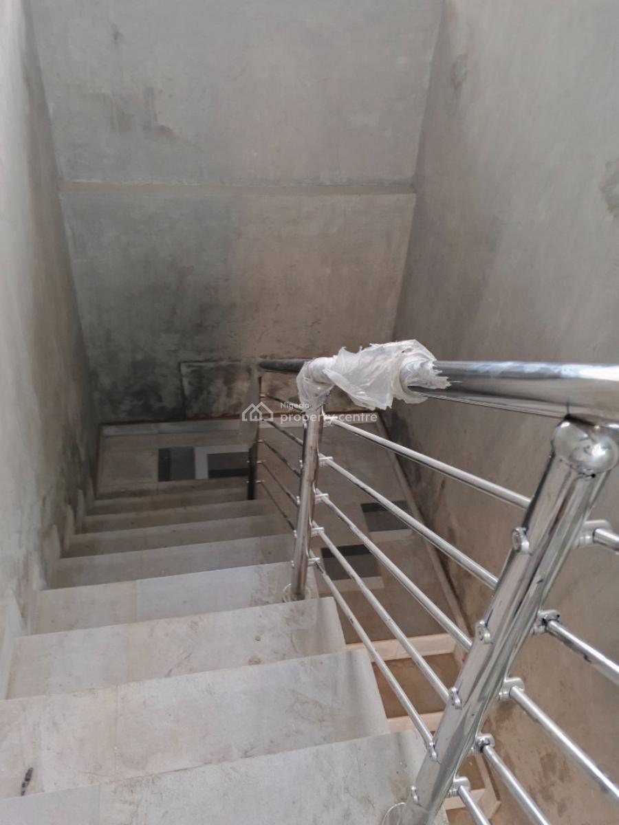 Brand Newly Renovated 2 Bedroom Flat with  All Room Ensuite Upstairs, Well Secured Gated Street Off Total Filling Station Oregun Ikeja, Oregun, Ikeja, Lagos, Flat / Apartment for Rent