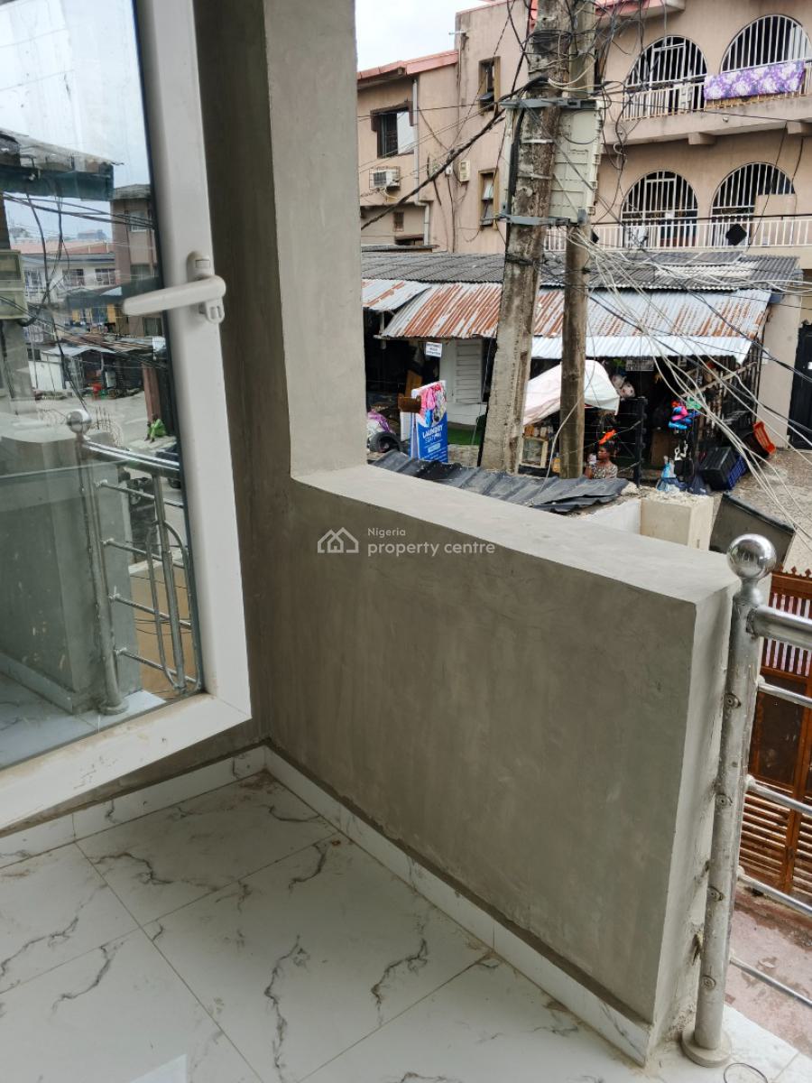 Brand Newly Renovated 2 Bedroom Flat with  All Room Ensuite Upstairs, Well Secured Gated Street Off Total Filling Station Oregun Ikeja, Oregun, Ikeja, Lagos, Flat / Apartment for Rent