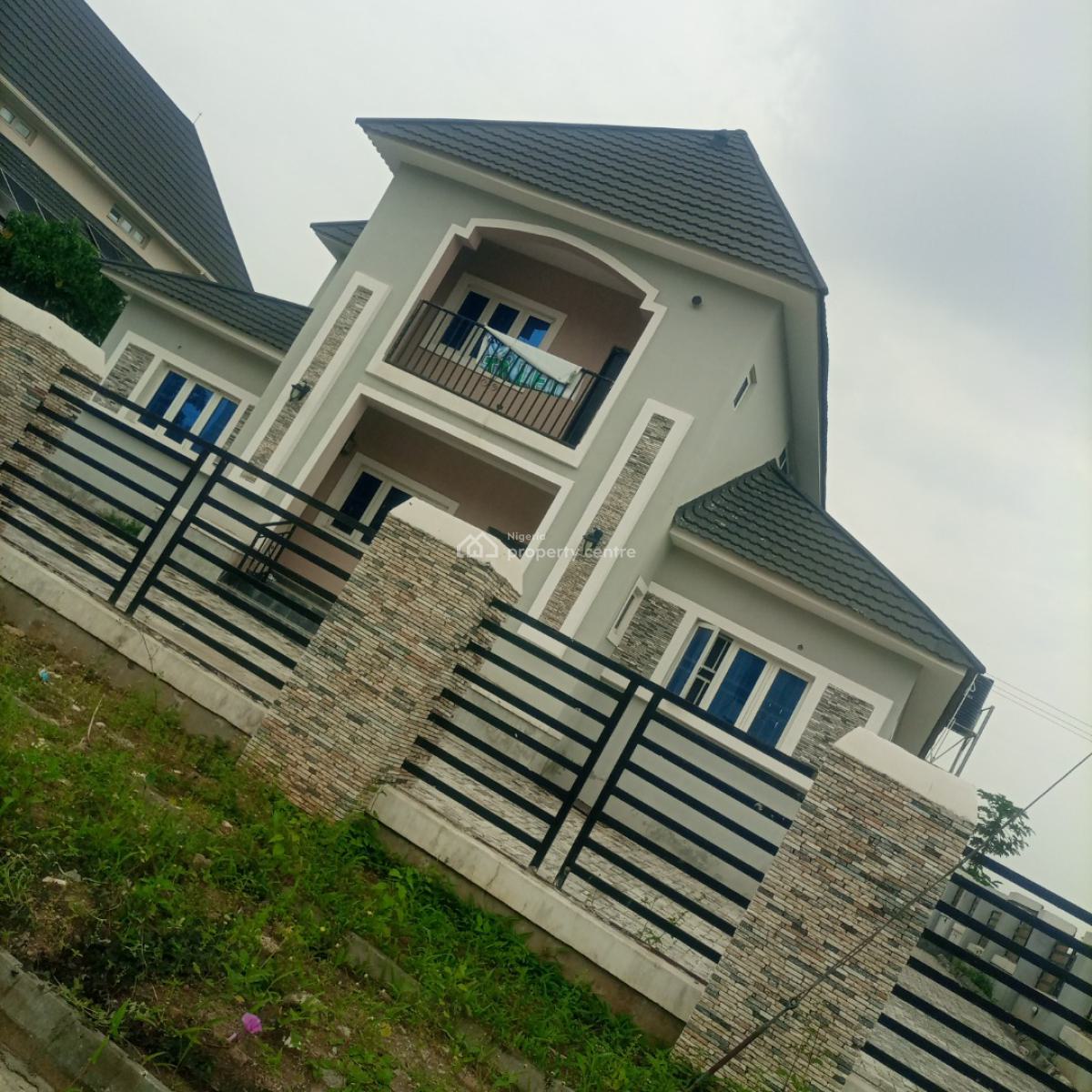 Newly Built/standard Fully Detached Four(4) Bedrooms and Bq, Cluster 4, River Park Estate Airport Road Abuja, Lugbe District, Abuja, Detached Duplex for Rent