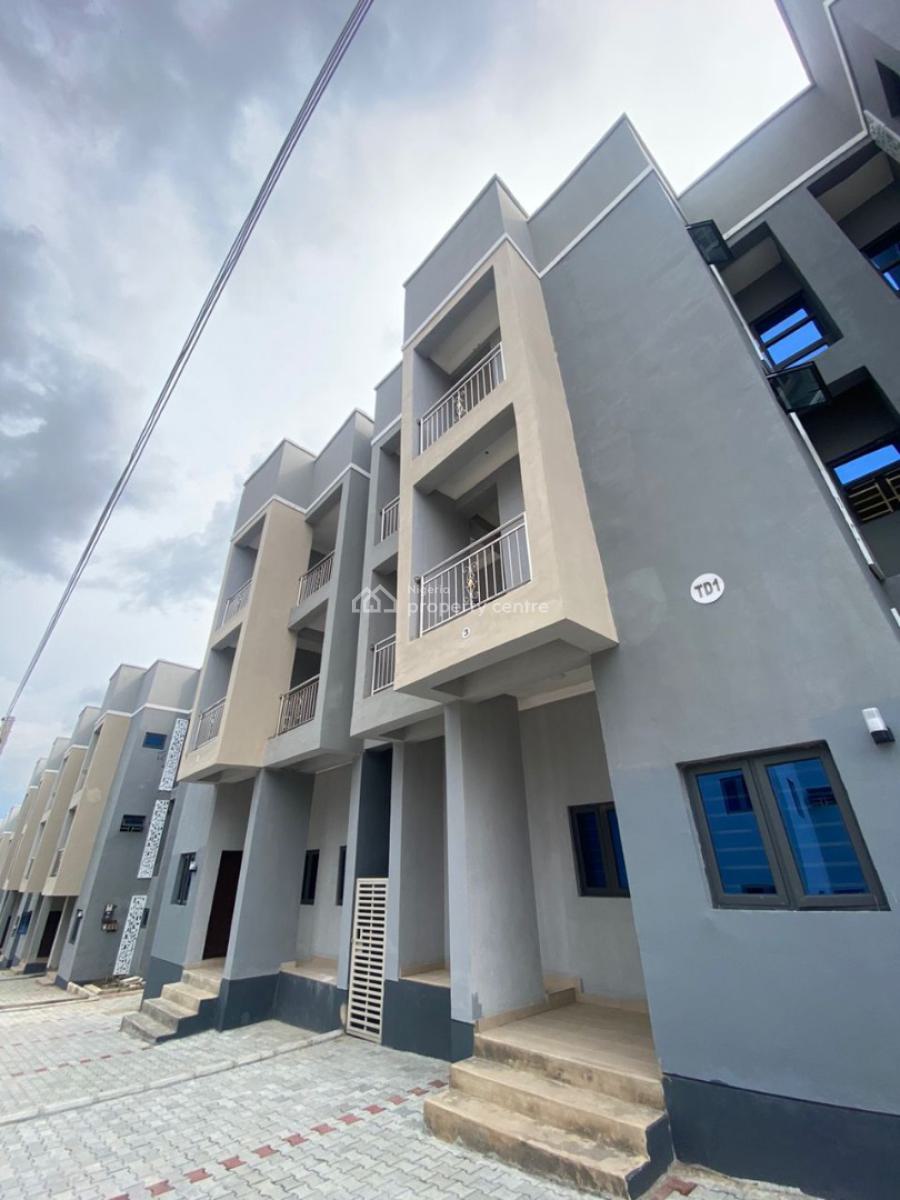 a Brand New Spacious 4-bedroom Terrace Duplex + 1bq, Karmo-idu District After Nizamiyel Hospital (turkish Hospital), Karmo, Abuja, Terraced Duplex for Rent