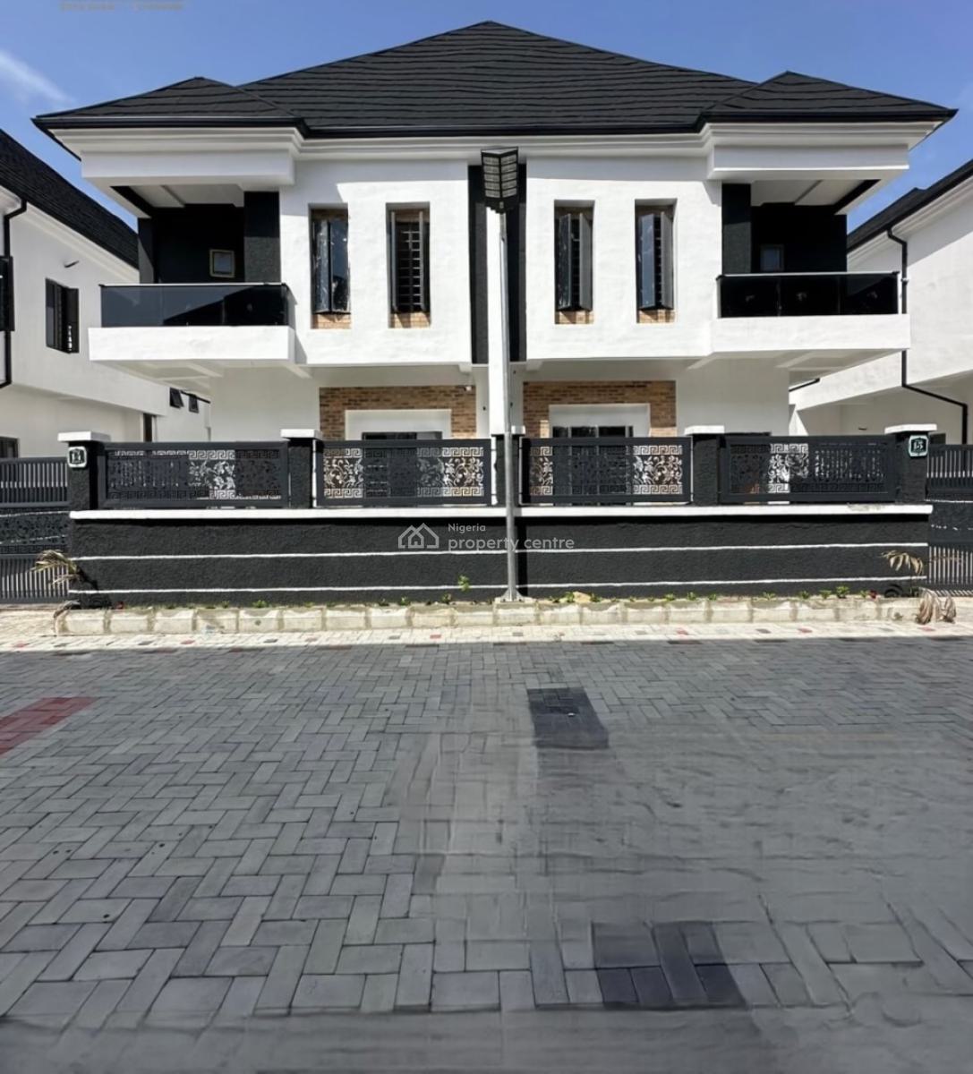 Lovely 4 Bedroom Semi Detached Duplex with a Bq, Orchid Road By Chevron Lekki, Lekki, Lagos, Semi-detached Duplex for Sale