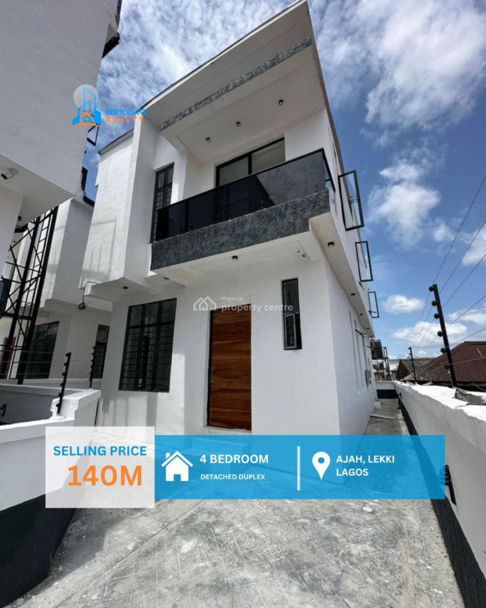 Luxury 4bedroom Terrace Duplex, Ikate, Lekki, Lagos, Terraced Duplex for Sale