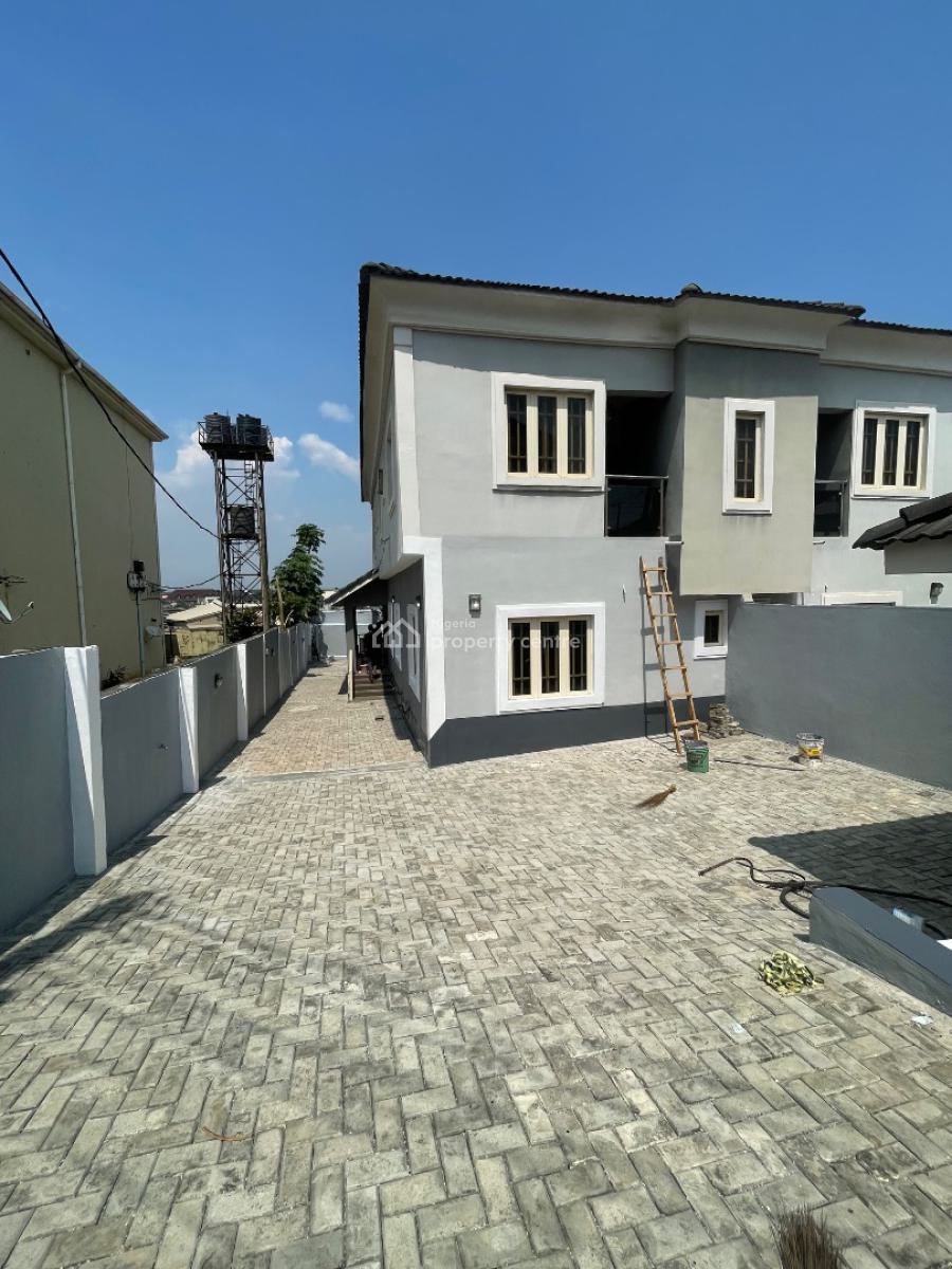 4 Bedroom Duplex with Spacious Compound, Harmony Estate, Gra Phase 1, Magodo, Lagos, Detached Duplex for Rent