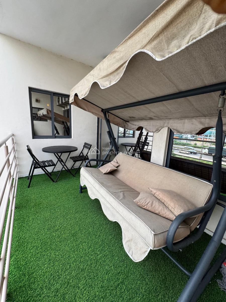 Demure & Fully Furnished 1 Bedroom Apartment + Pool, Lekki Phase 1, Lekki, Lagos, Flat / Apartment for Rent