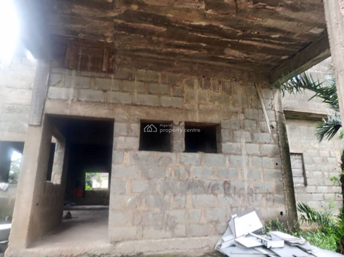 4 Bedrooms Carcass Duplex with Bq Space, Lokogoma District, Abuja, Detached Duplex for Sale