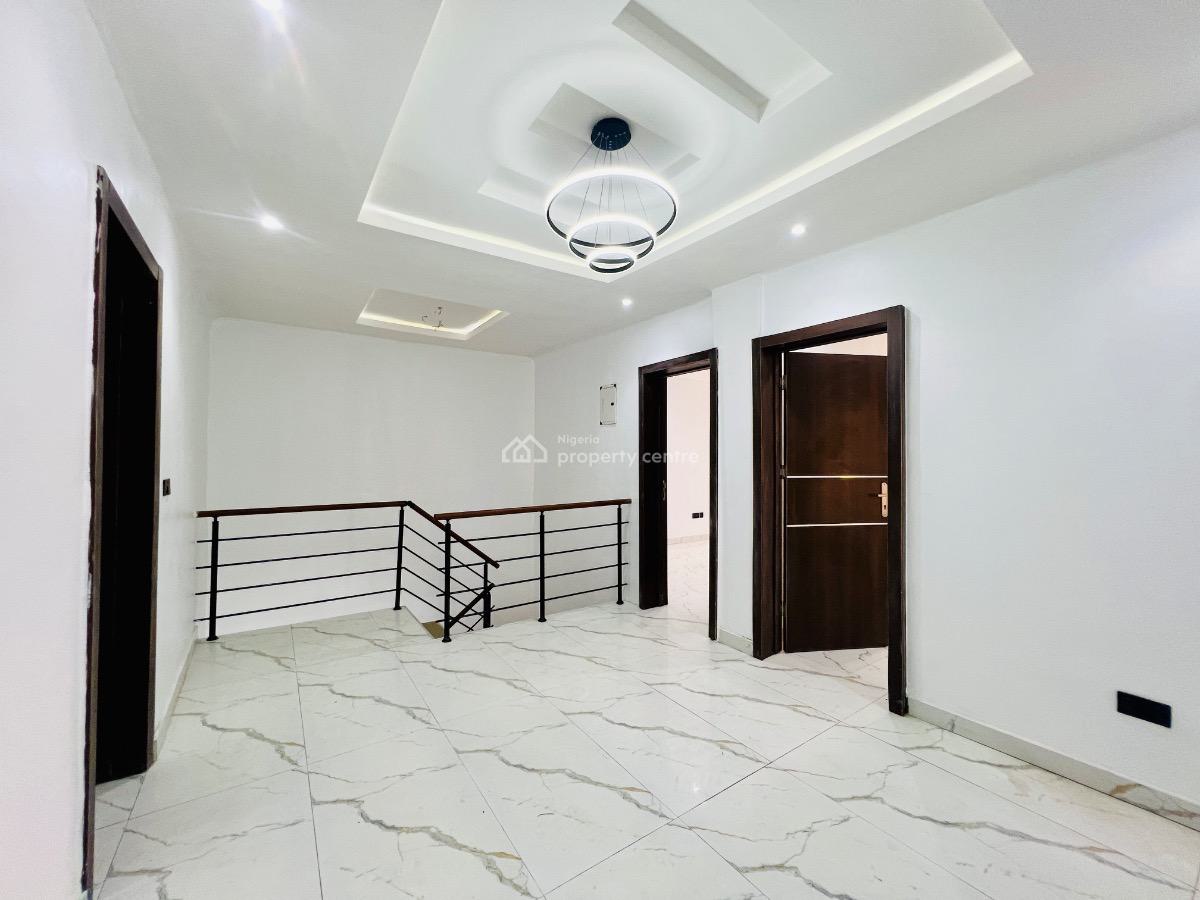 Brand New 3 Bedroom Duplex with Spacious Bq, Ikota Gra Estate Behind Megachicken Restaurant, Ikota, Lekki, Lagos, Terraced Duplex for Sale
