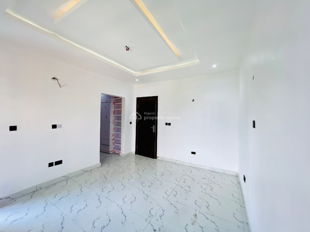Brand New 3 Bedroom Duplex with Spacious Bq, Ikota Gra Estate Behind Megachicken Restaurant, Ikota, Lekki, Lagos, Terraced Duplex for Sale