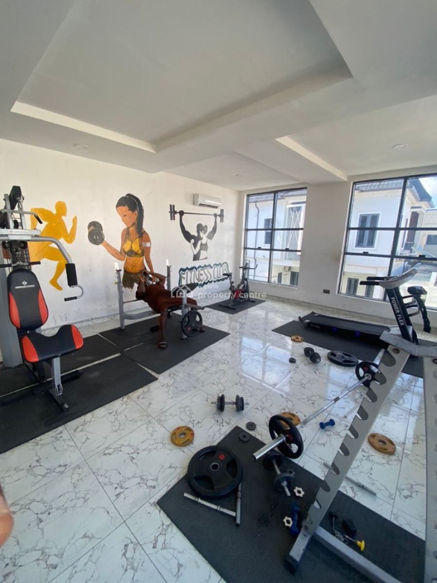 Fuly Furnished Luxury Miniflat( with Pool, Gym and 24hrs Light, Orchid Road Lekki Lagos, Lekki, Lagos, Mini Flat (room and Parlour) for Rent