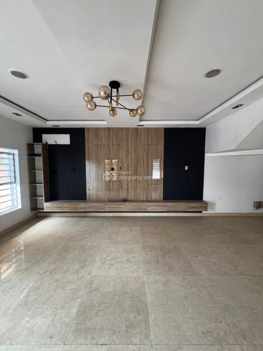Stunning 4 Bedroom Semi Detached Duplex with a Bq, Chevron, Lekki, Lagos, House for Sale