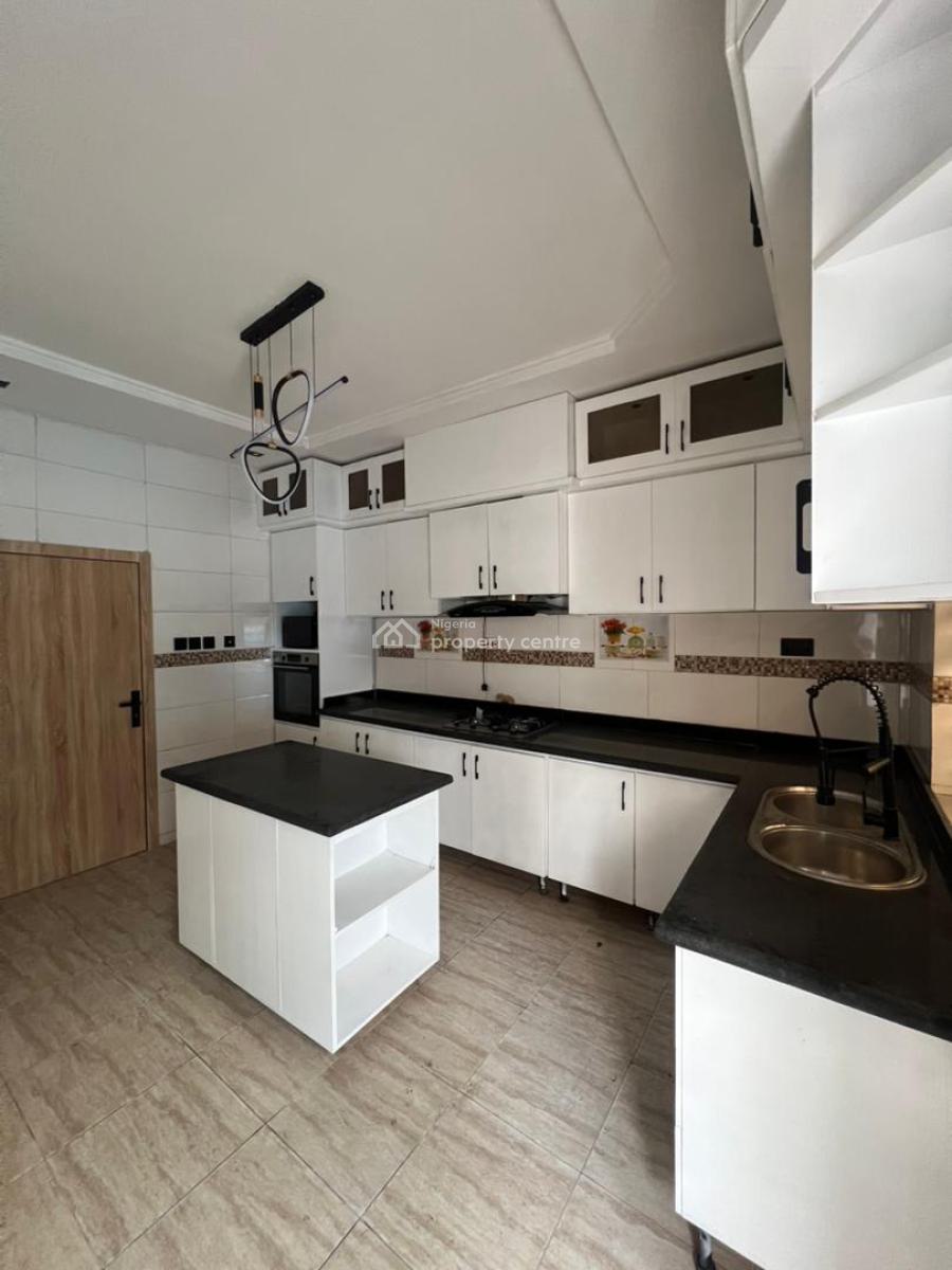 Stunning 4 Bedroom Semi Detached Duplex with a Bq, Chevron, Lekki, Lagos, House for Sale