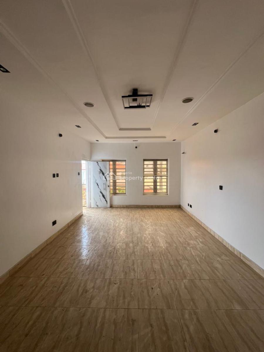 Stunning 4 Bedroom Semi Detached Duplex with a Bq, Chevron, Lekki, Lagos, House for Sale