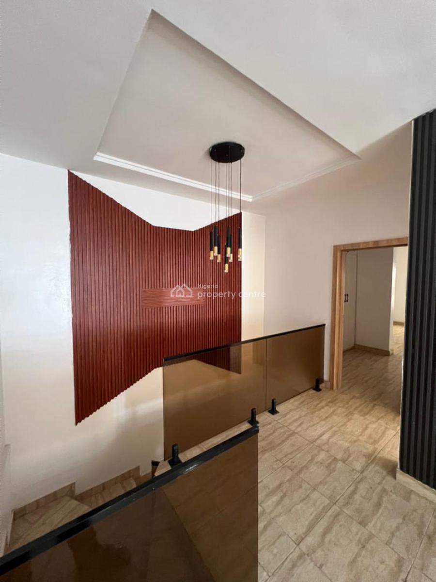 Stunning 4 Bedroom Semi Detached Duplex with a Bq, Chevron, Lekki, Lagos, House for Sale
