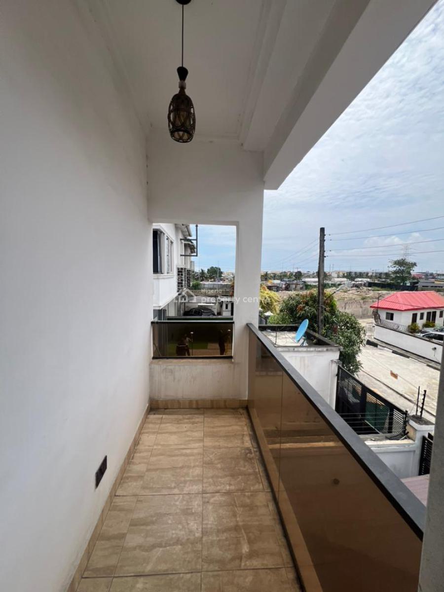 Stunning 4 Bedroom Semi Detached Duplex with a Bq, Chevron, Lekki, Lagos, House for Sale