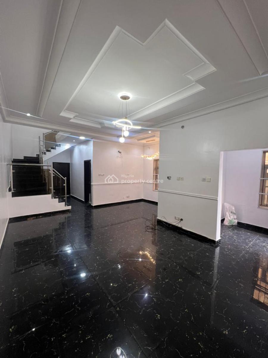 Lovely 4 Bedroom Semi Detached Duplex with a Bq, Chevron, Lekki, Lagos, House for Sale