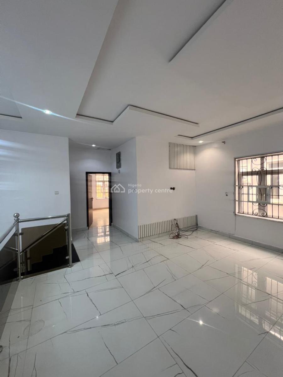 Lovely 4 Bedroom Semi Detached Duplex with a Bq, Chevron, Lekki, Lagos, House for Sale