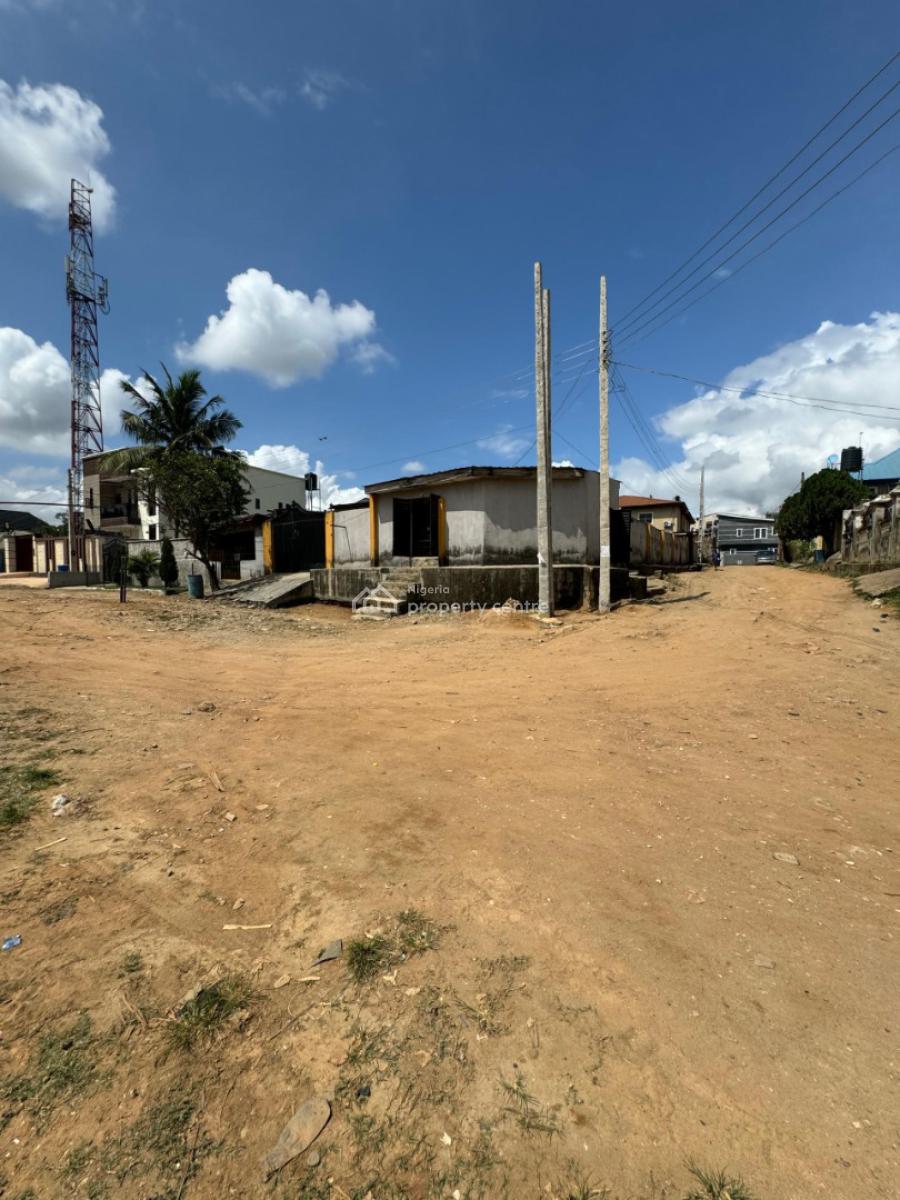a Corner Peice Land Measuring 650sqm Fenced and Gated in a Lovely Loca, Gra Phase 1, Magodo, Lagos, Residential Land for Sale
