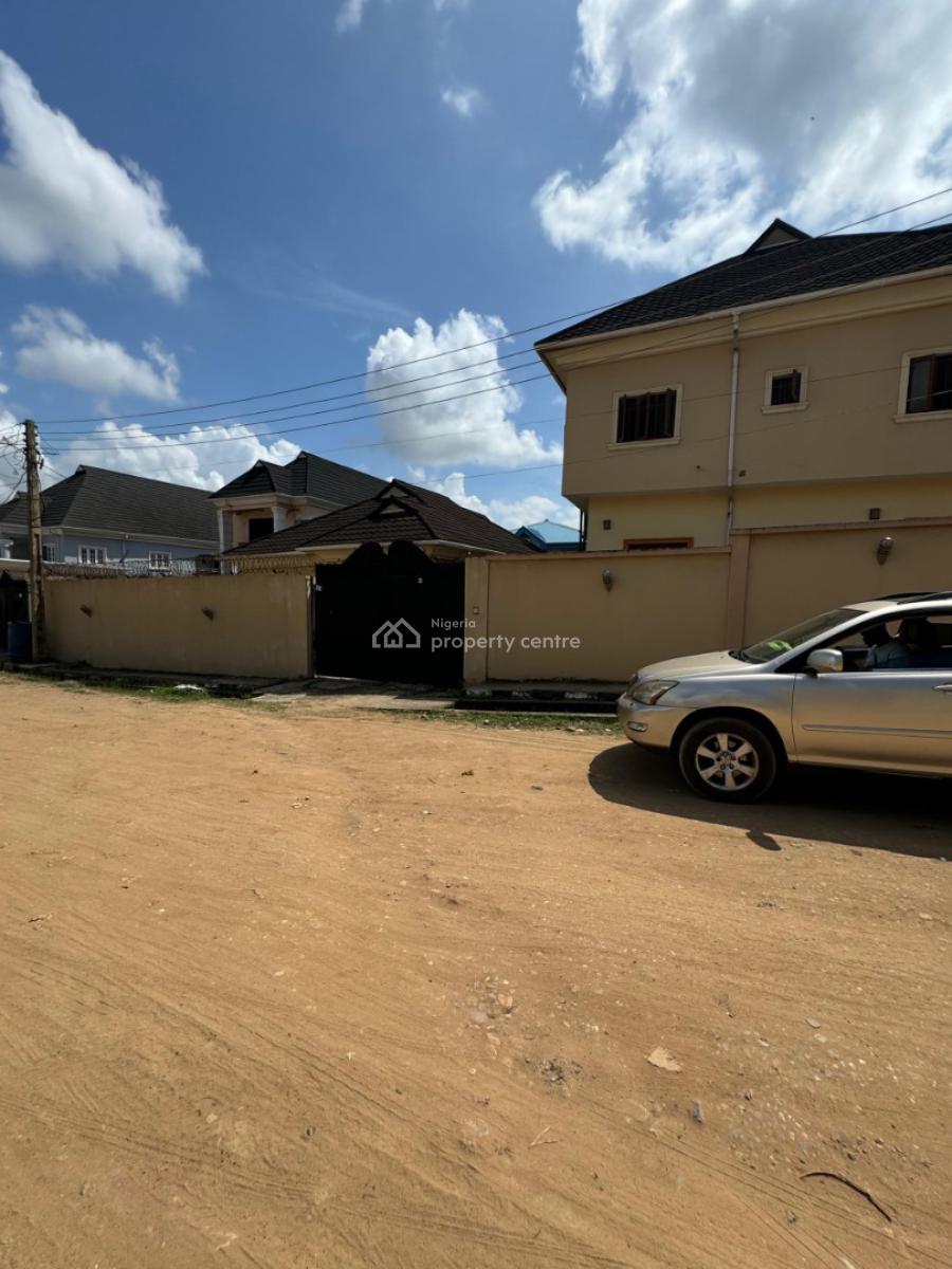 a Corner Peice Land Measuring 650sqm Fenced and Gated in a Lovely Loca, Gra Phase 1, Magodo, Lagos, Residential Land for Sale