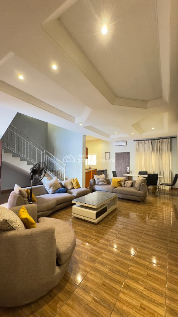 Fully Furnished & Serviced 2 Bedroom Duplex, Lifecamp Main, Life Camp, Abuja, House for Rent