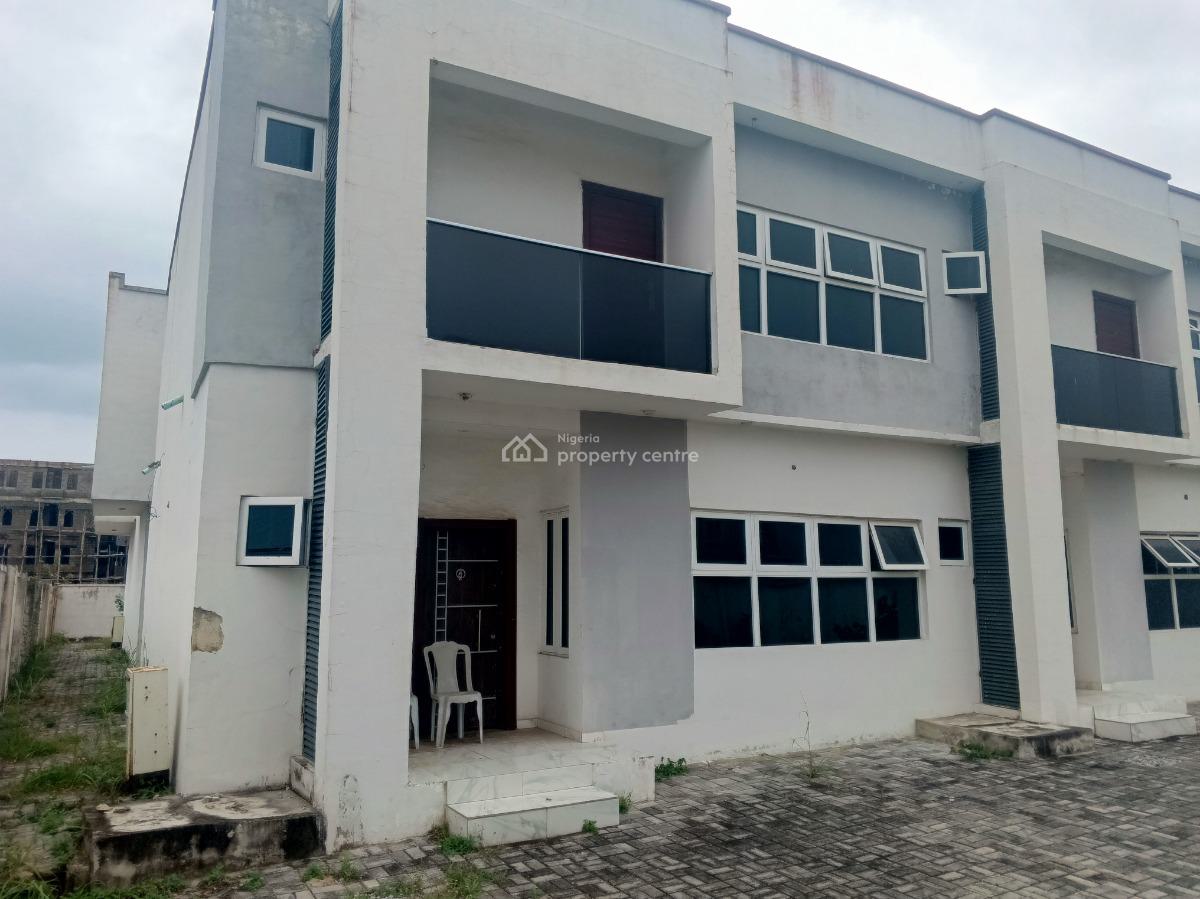 Brand New 4 Bed Terrace Duplex, By Mr.money Junction,orchid Road, Lafiaji, Lekki, Lagos, Terraced Duplex for Rent