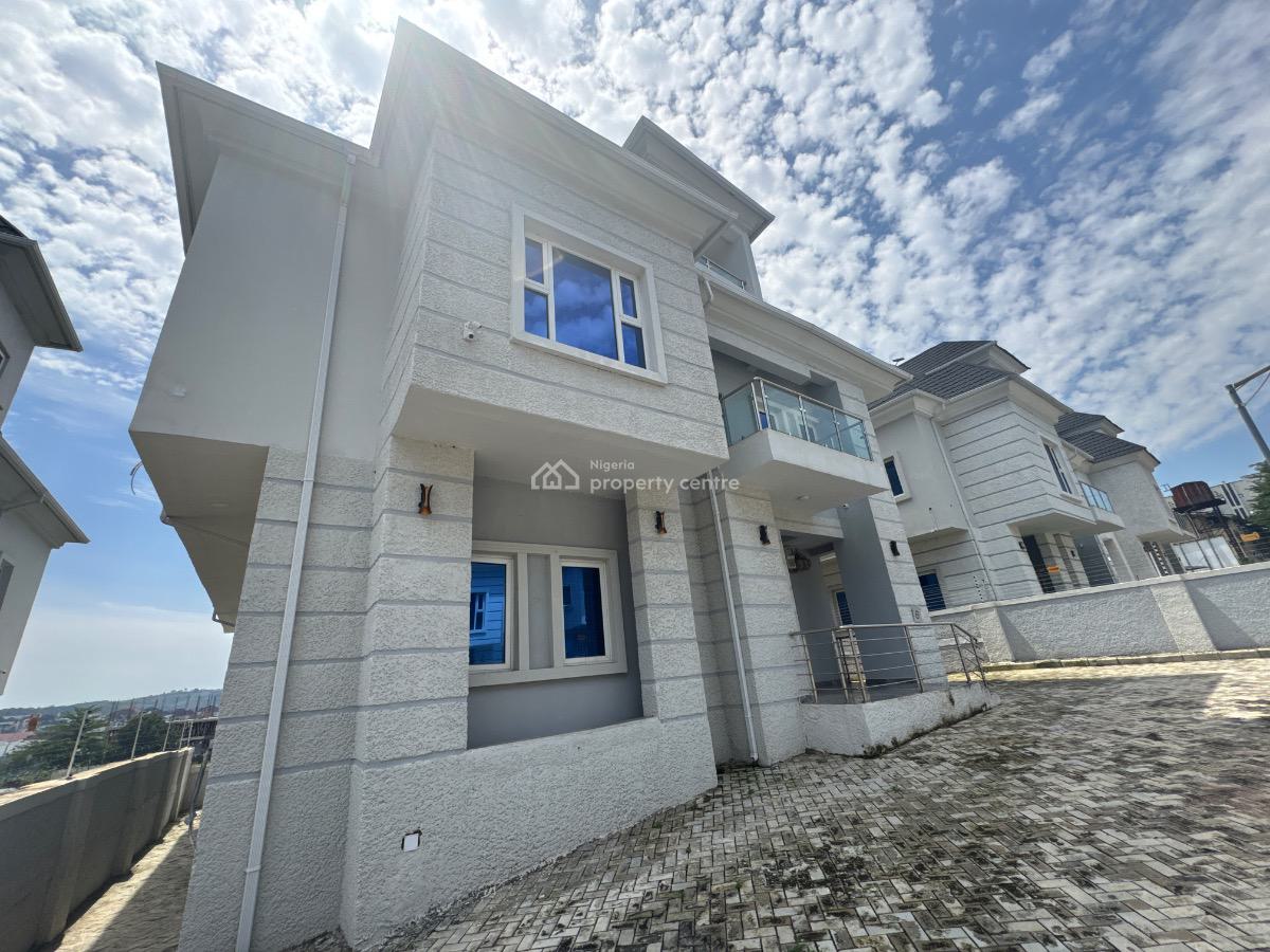 Luxury Finished 5 Bedroom Detached Duplex with Private Gate in a Mini, Guzape Main Abuja, Guzape District, Abuja, Detached Duplex for Sale