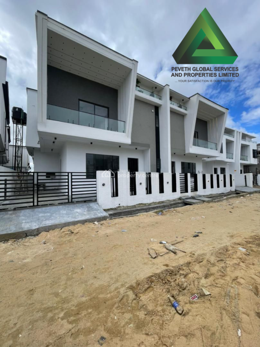 4 Bedroom Semi Detached Duplex with Bq, Ajah, Ajah, Lagos, Semi-detached Duplex for Sale