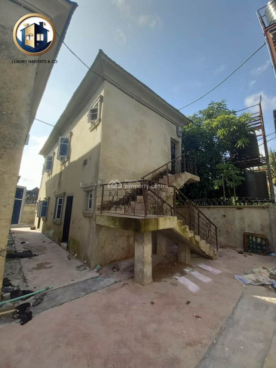 Newly Built Self-contain Upstairs, Ogombo, Ajah, Lagos, Self Contain (single Rooms) for Rent