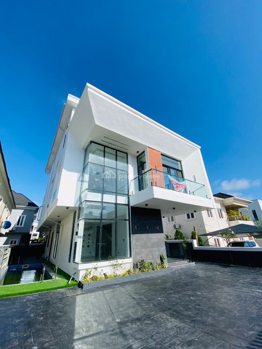 Luxury 5 Bedroom Detached with Swimming Pool Duplex with Bq, Ikota, Lekki, Lagos, Detached Duplex for Sale