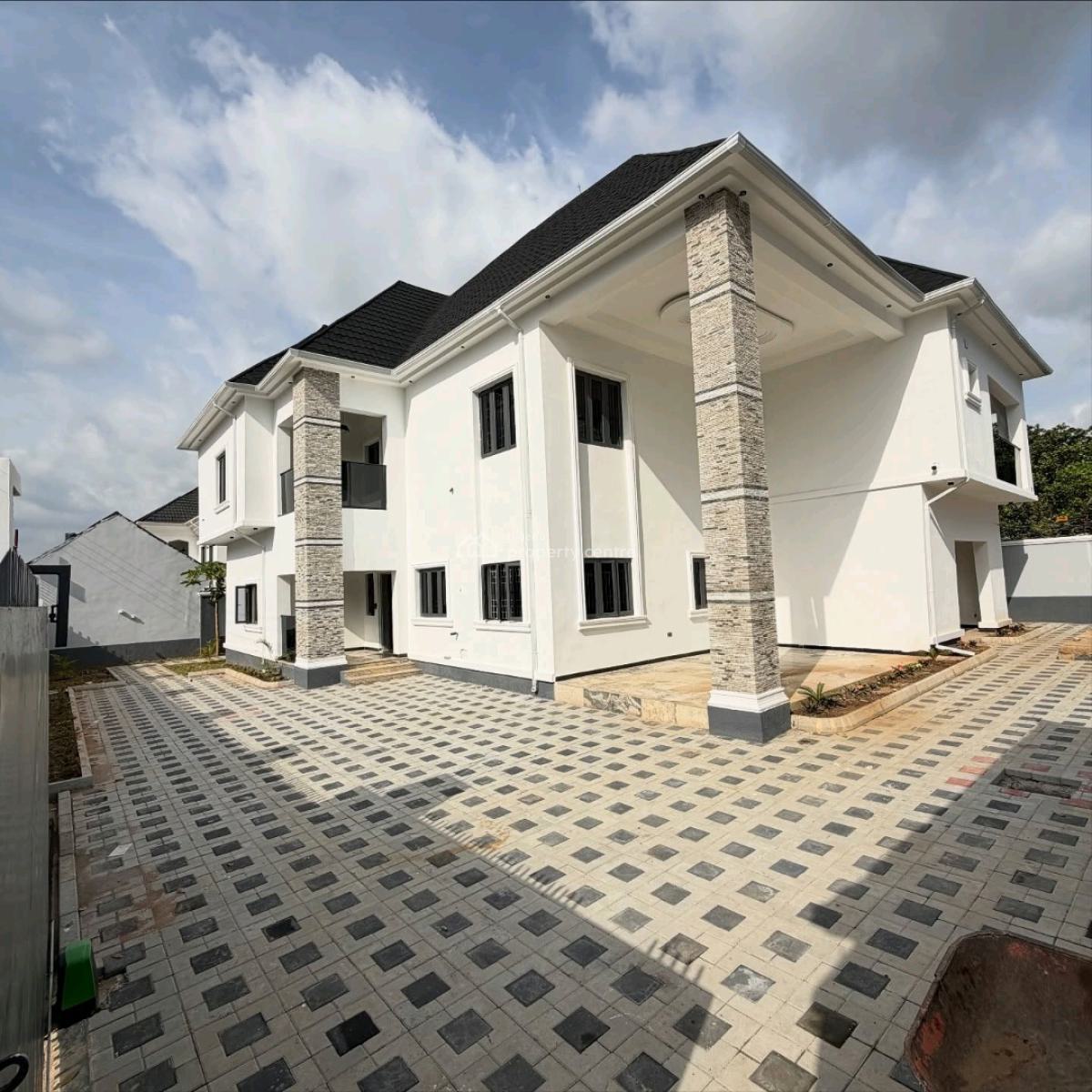 Newly Constructed 5bedrooms Fully Smart Home with 2room Boys Quarters, Galadimawa, Abuja, House for Sale