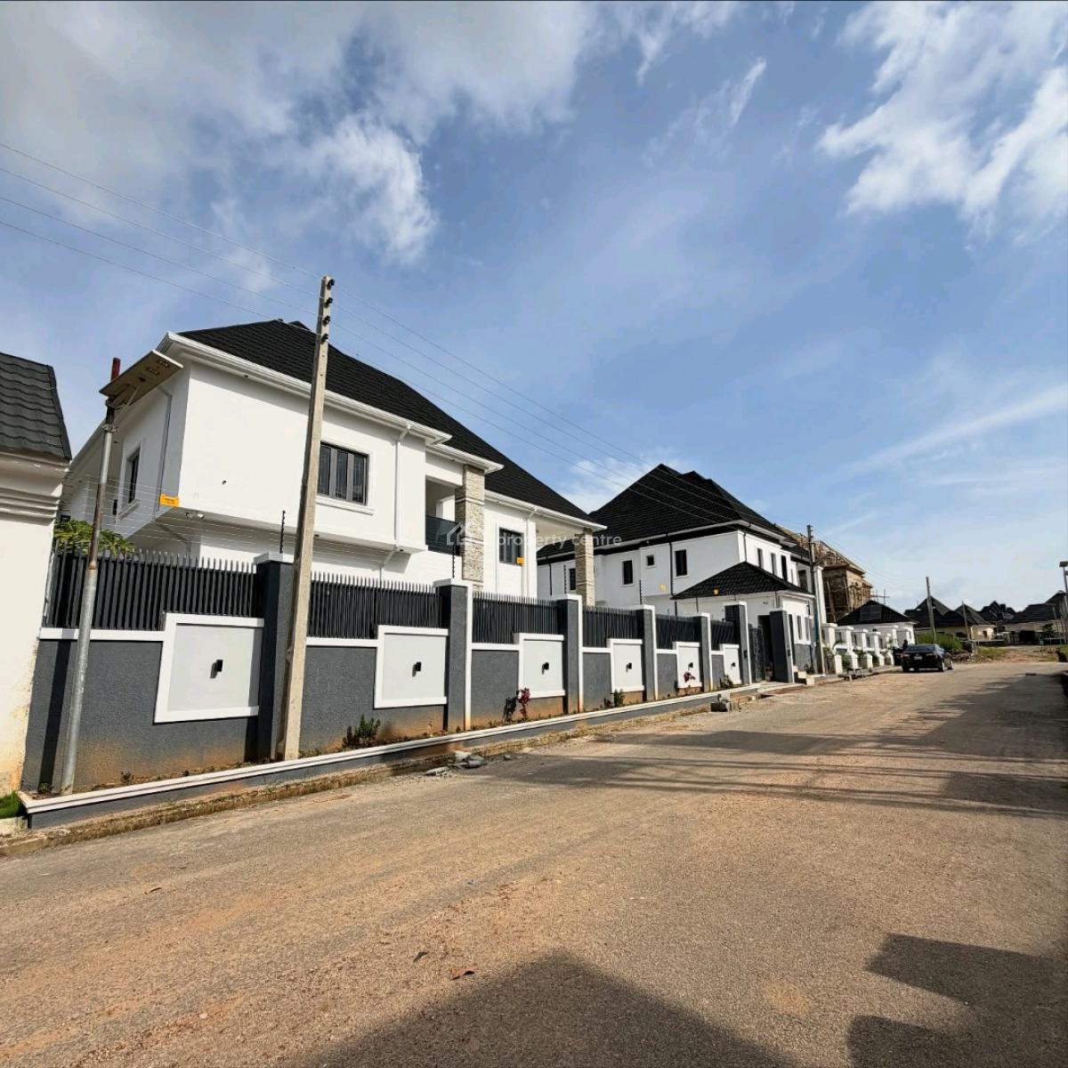 Newly Constructed 5bedrooms Fully Smart Home with 2room Boys Quarters, Galadimawa, Abuja, House for Sale