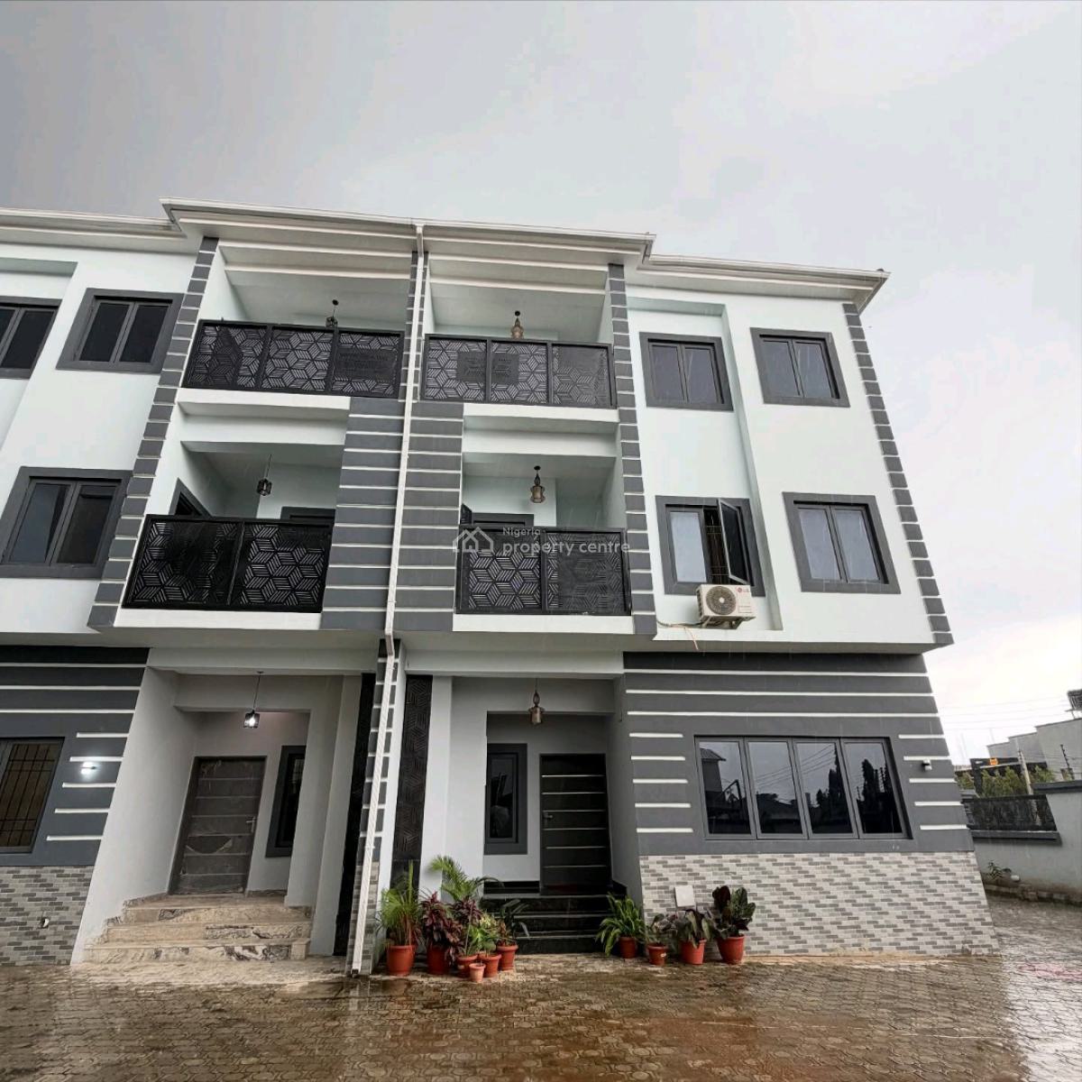 Newly Constructed 4bedrooms Terrace Duplex with a Maids Room Available, Jahi, Abuja, House for Sale