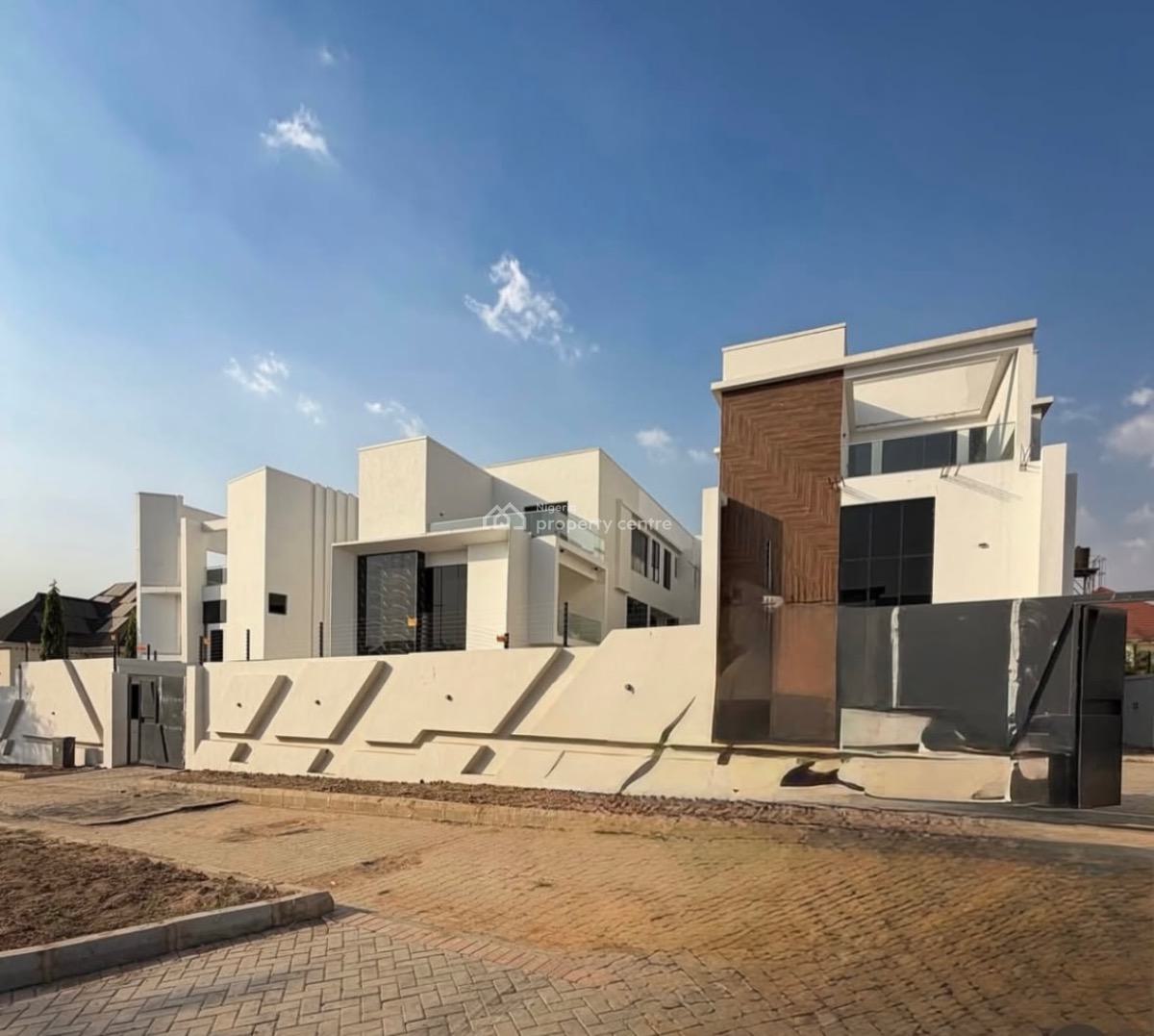 Brand New Contemporary 5 Bedroom Detached Duplex with Bq., Katampe Extension, Katampe, Abuja, Detached Duplex for Sale