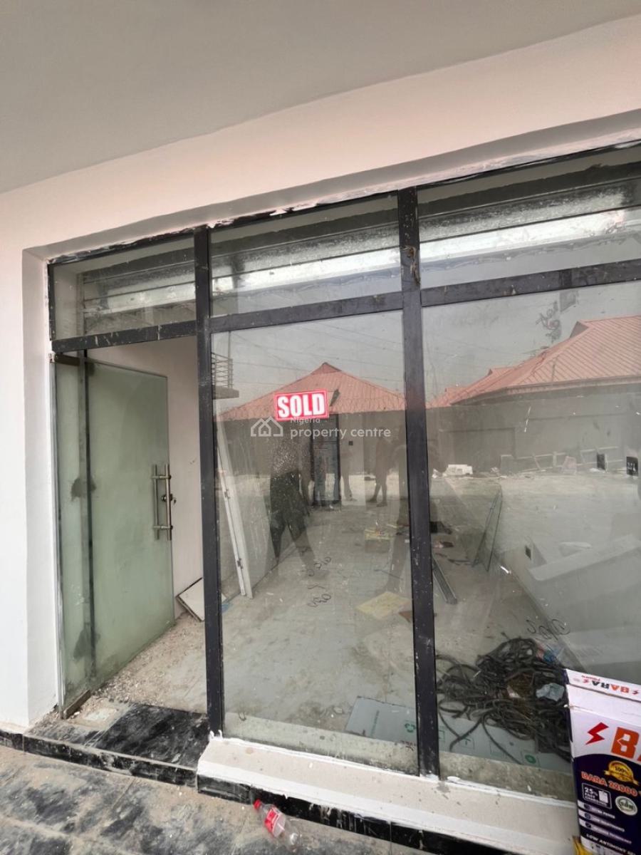 New Luxury Downstairs Shop in a Prime Highly Developed Area, Thomas Estate in a High Commercial Area, Ajah, Lagos, Shop for Rent