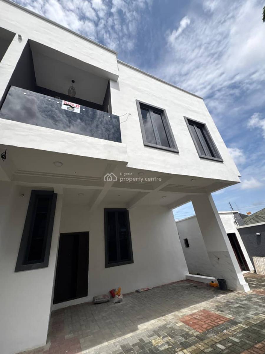 Lovely 3 Bedroom Terrace Duplex in a Code-to-access Estate, Sangotedo, Ajah, Lagos, Terraced Duplex for Rent