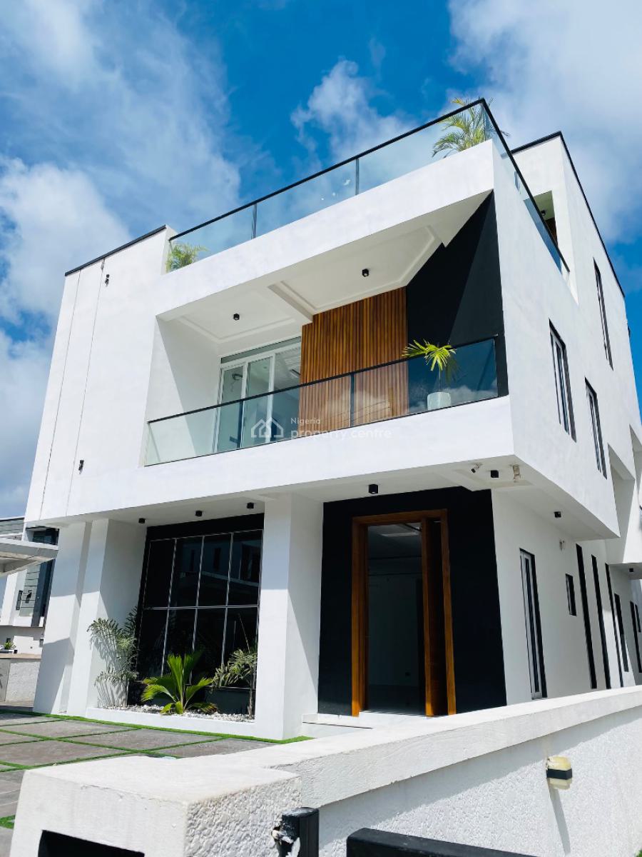 Contemporary 5 Bedroom Fully Detached Duplex with Swimming Pool, Gym, Ikota, Lekki, Lagos, Detached Duplex for Sale