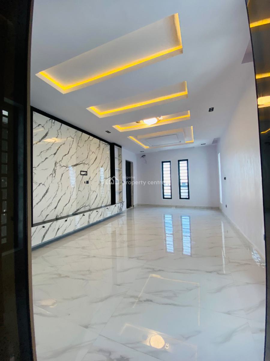 Contemporary 5 Bedroom Penthouse Fully Detached Duplex with Swimming, Ikota, Lekki, Lagos, Detached Duplex for Sale