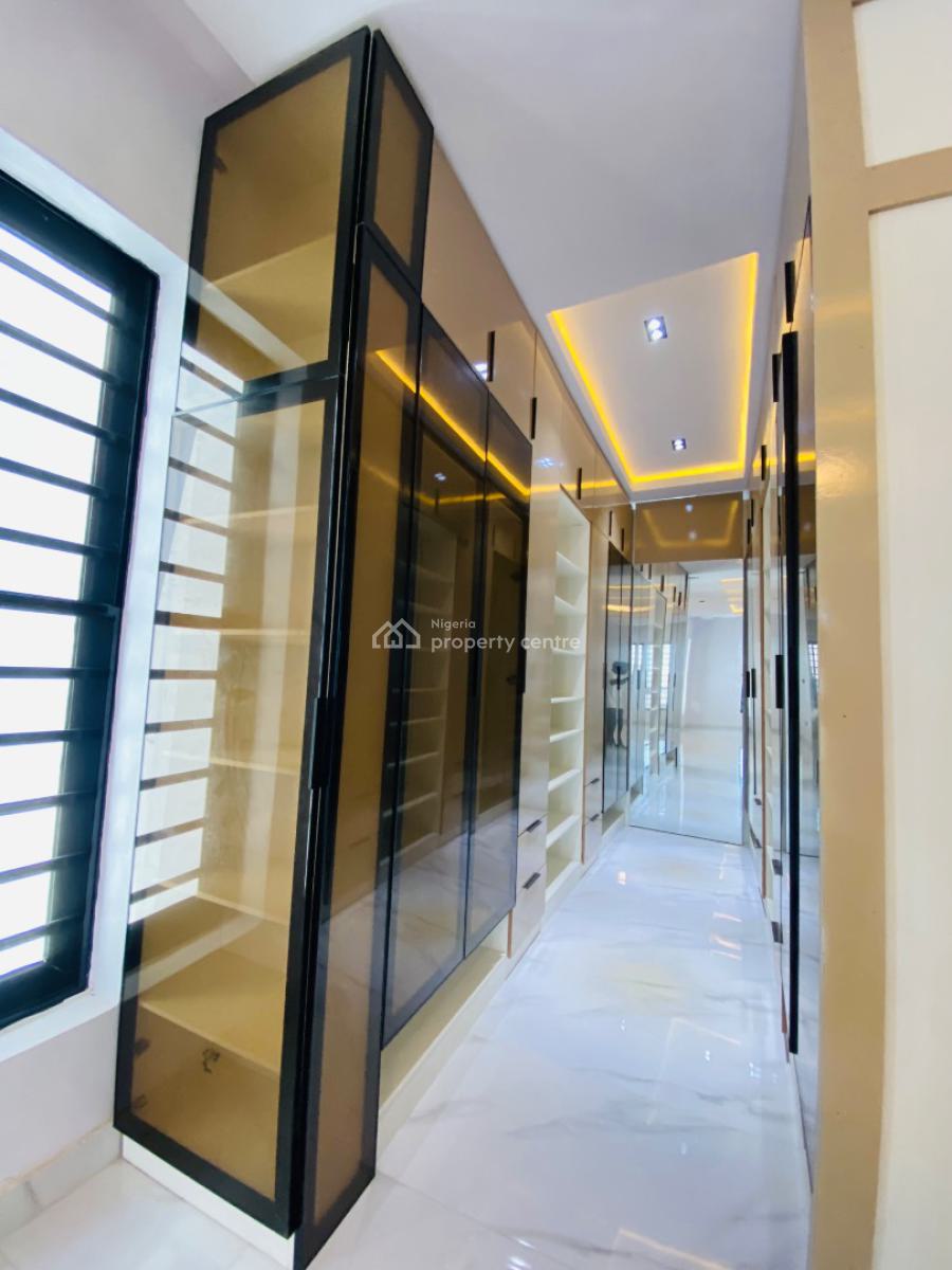 Contemporary 5 Bedroom Penthouse Fully Detached Duplex with Swimming, Ikota, Lekki, Lagos, Detached Duplex for Sale