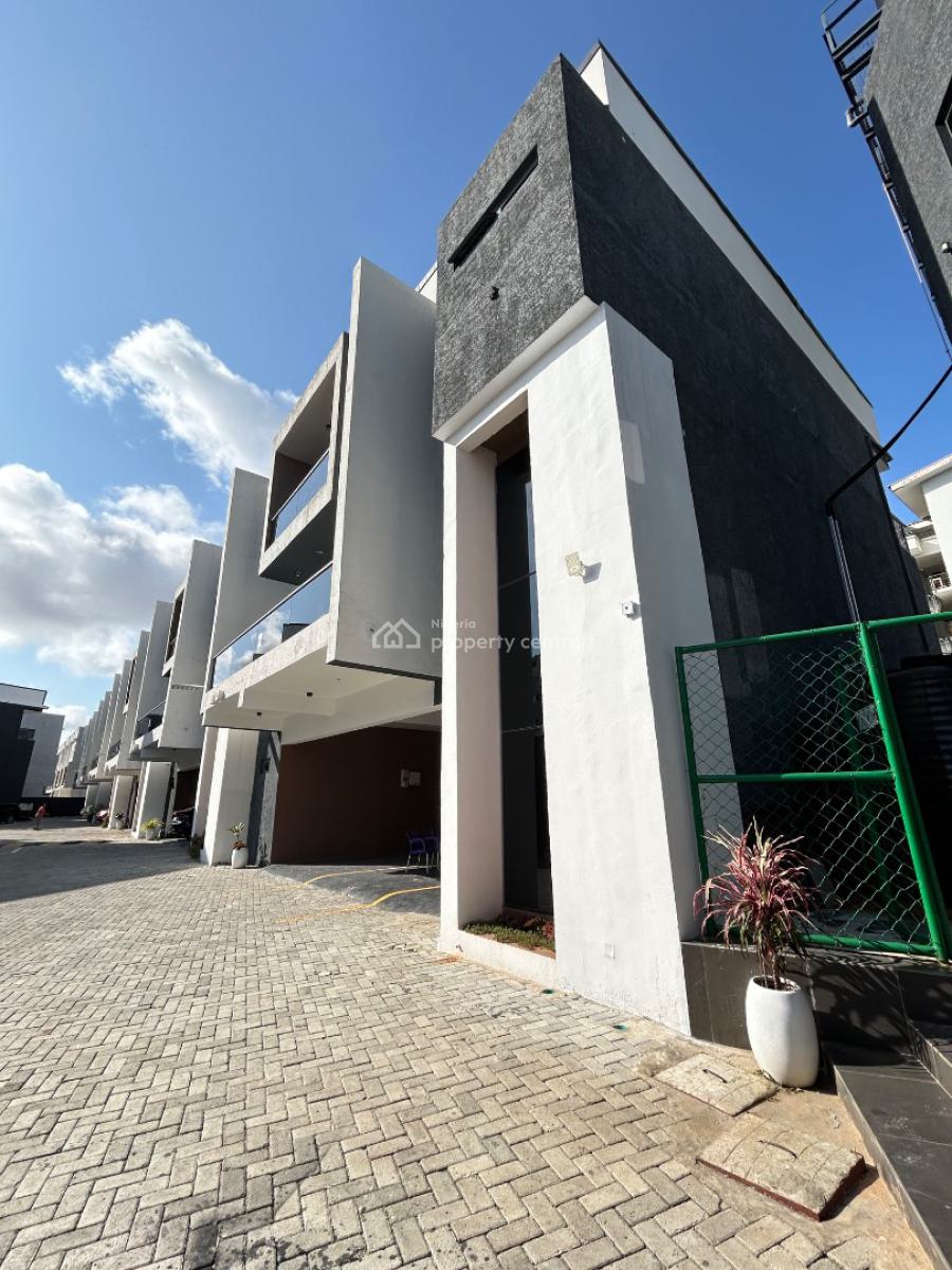 4 Bedroom Terrace with Bq, Ikate, Lekki, Lagos, Terraced Duplex for Rent