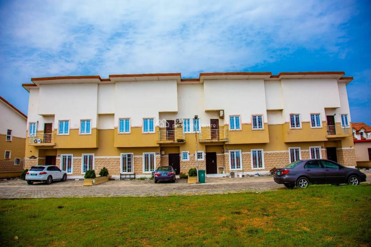 3 Bedrooms Terrace Duplex with a Room Bq, Cooplag Garden Estate, Orchid Road, Lekki, Lagos, Terraced Duplex for Sale