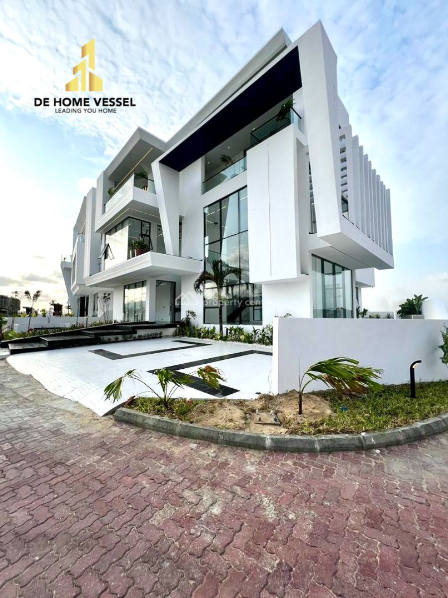 Unconventional 5 Bedrooms Detached Smart Home with Elevator, Cinema, Gym, Osapa, Lekki, Lagos, Detached Duplex for Sale