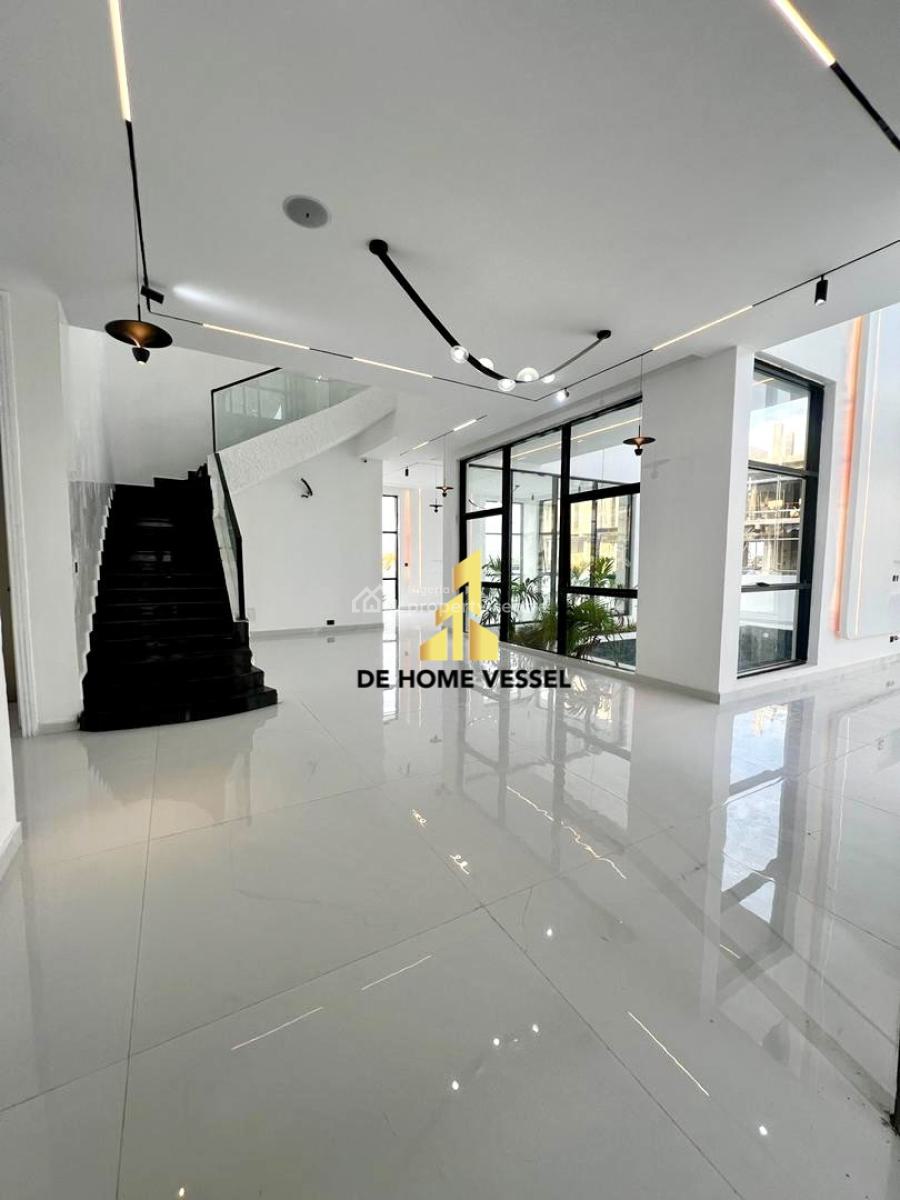 Unconventional 5 Bedrooms Detached Smart Home with Elevator, Cinema, Gym, Osapa, Lekki, Lagos, Detached Duplex for Sale