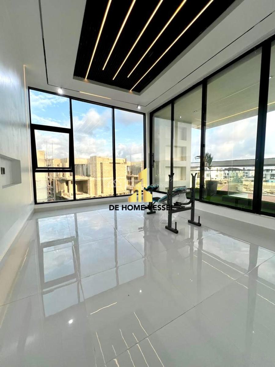 Unconventional 5 Bedrooms Detached Smart Home with Elevator, Cinema, Gym, Osapa, Lekki, Lagos, Detached Duplex for Sale
