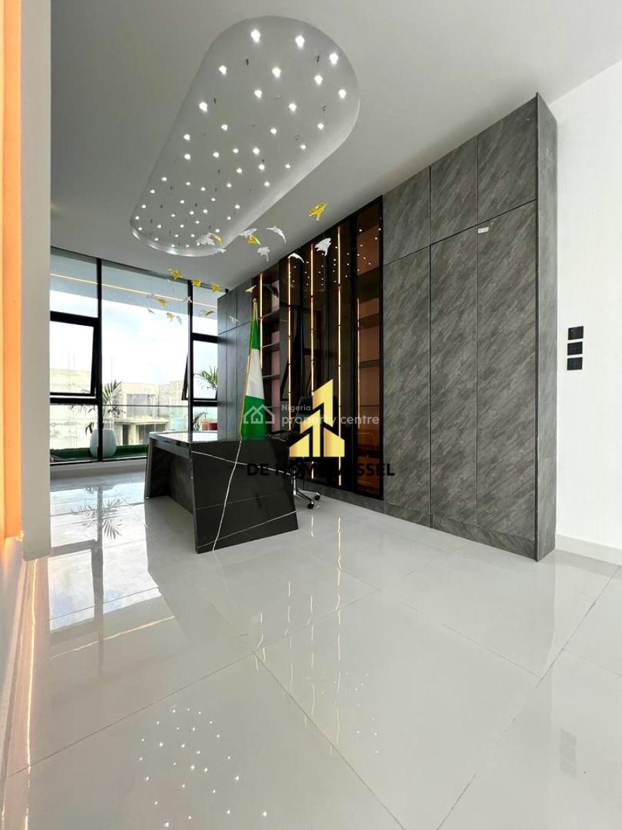 Unconventional 5 Bedrooms Detached Smart Home with Elevator, Cinema, Gym, Osapa, Lekki, Lagos, Detached Duplex for Sale