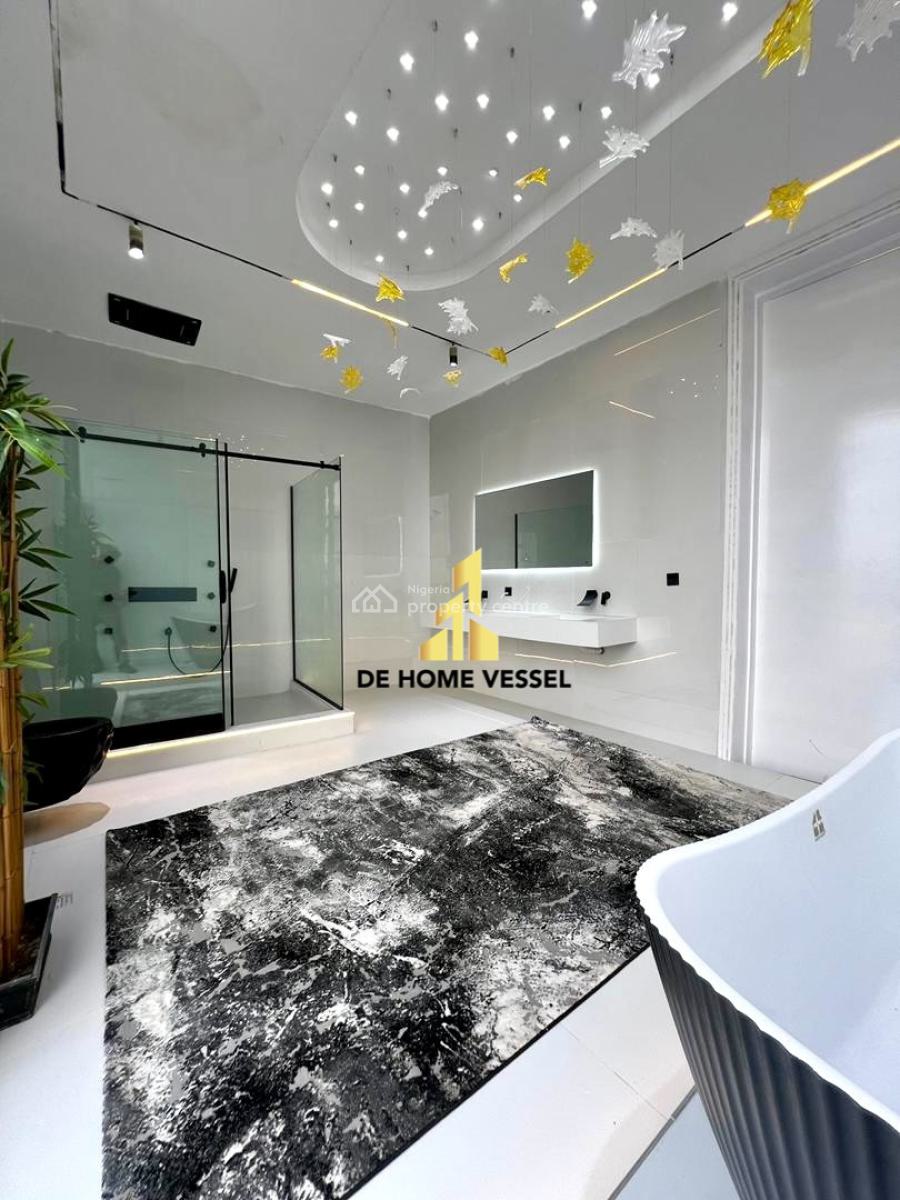Unconventional 5 Bedrooms Detached Smart Home with Elevator, Cinema, Gym, Osapa, Lekki, Lagos, Detached Duplex for Sale